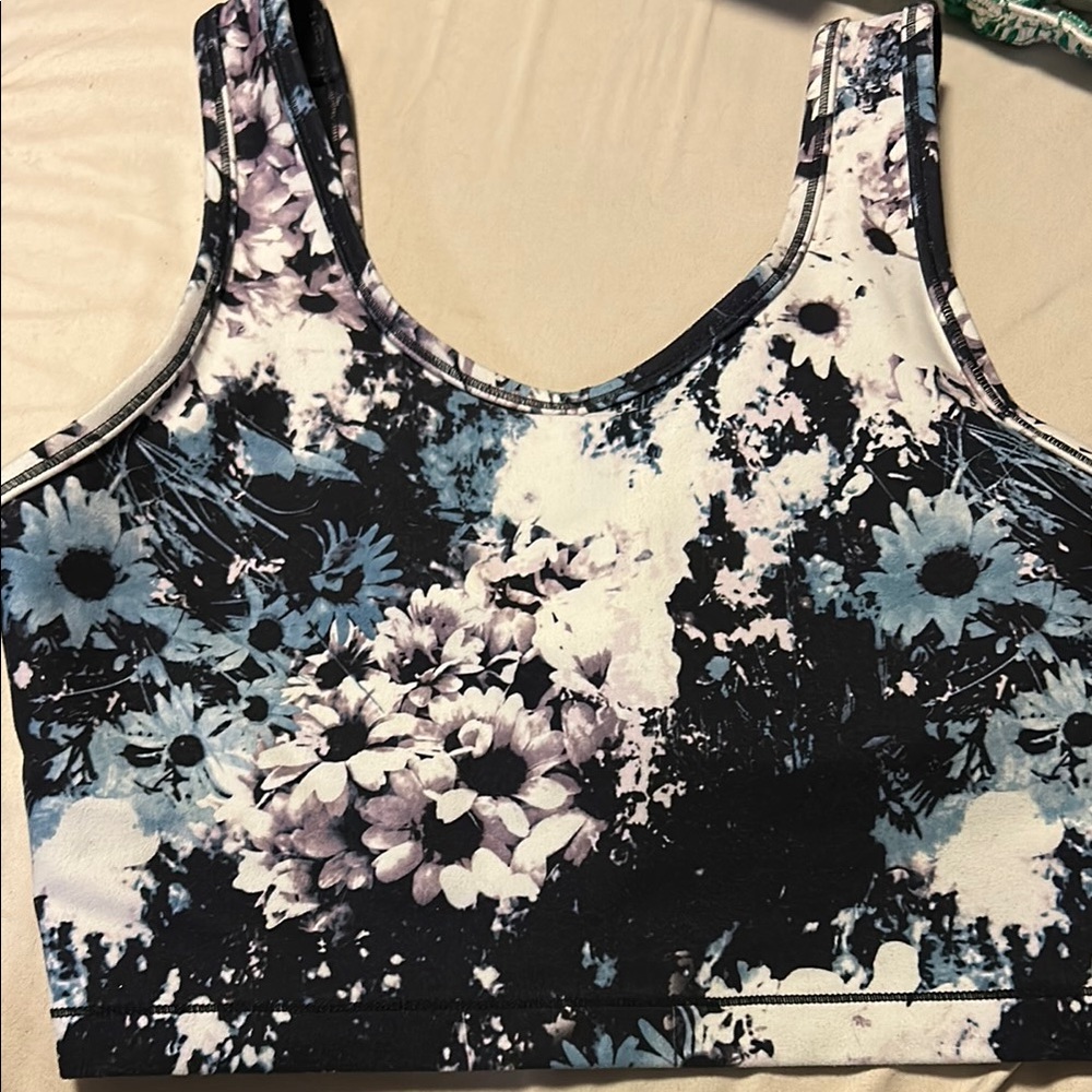 Floral Print Women's sports bra